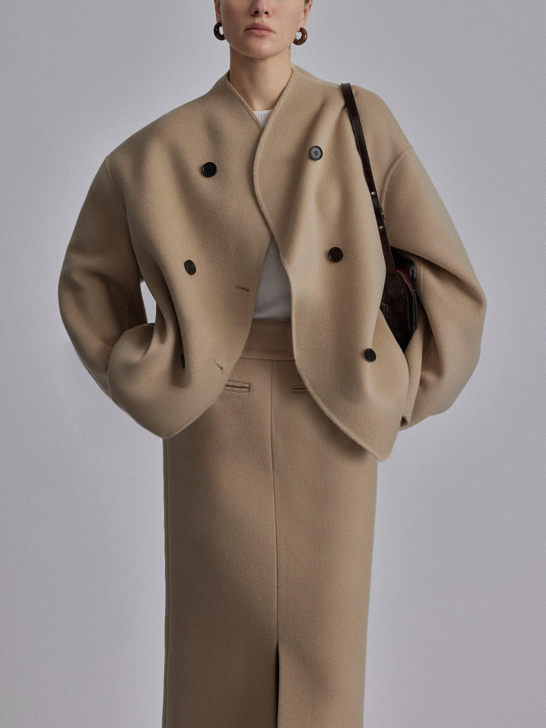 Lune London | loose fit jacket with button closure for women