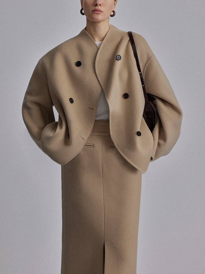 Lune London | loose fit jacket with button closure for women