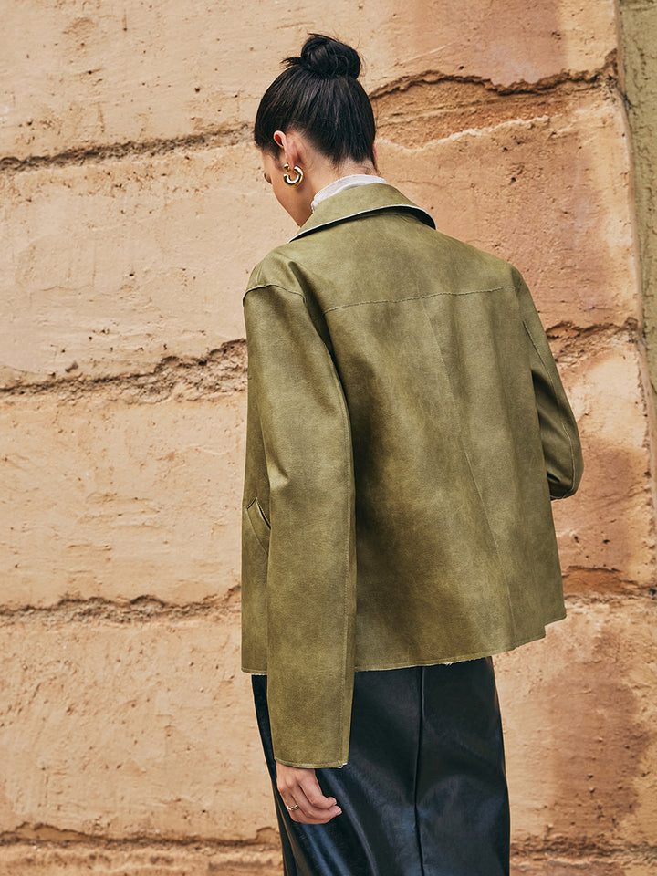 Lune London | PU-Leather Straight Jacket