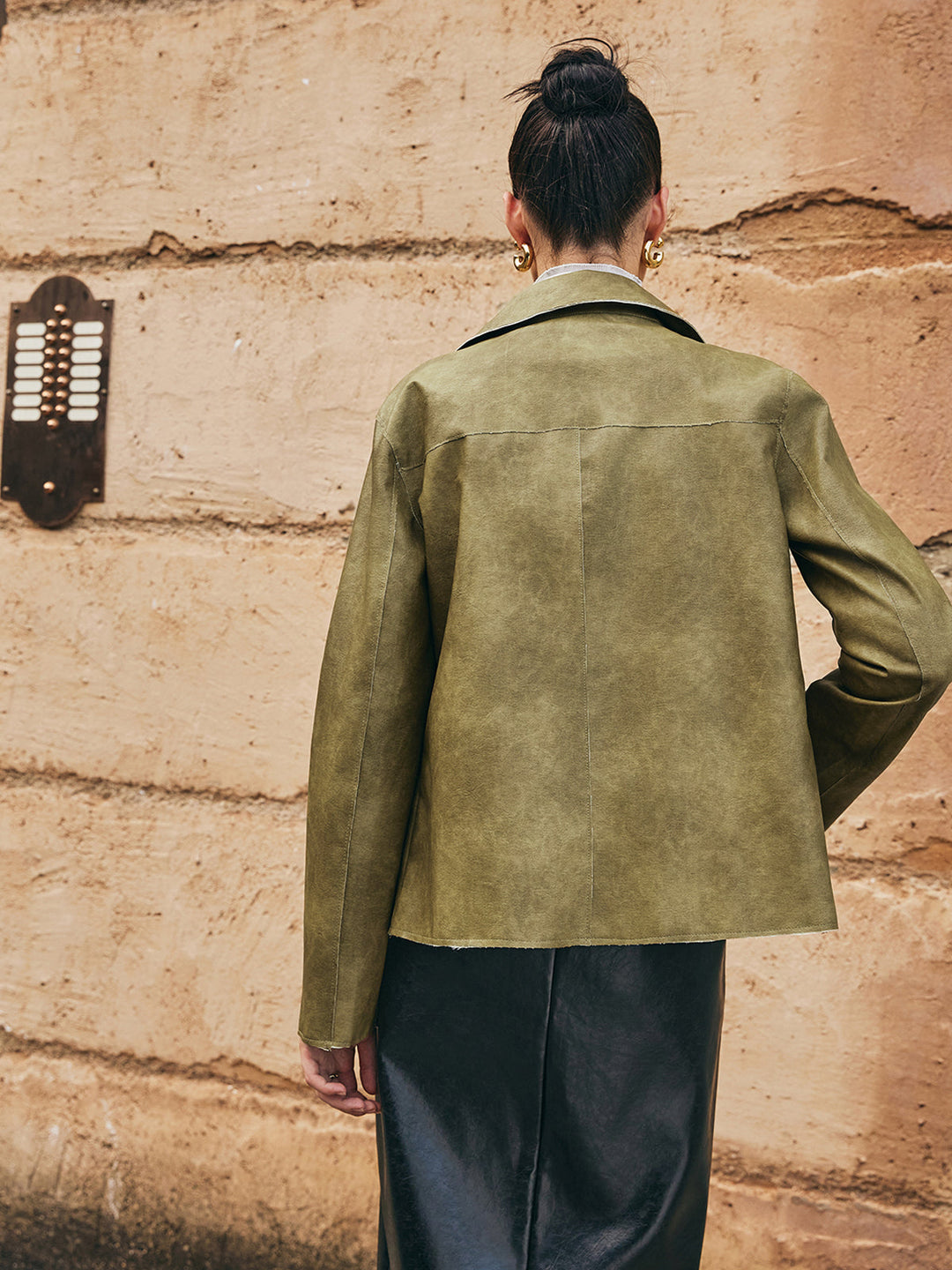 Lune London | PU-Leather Straight Jacket