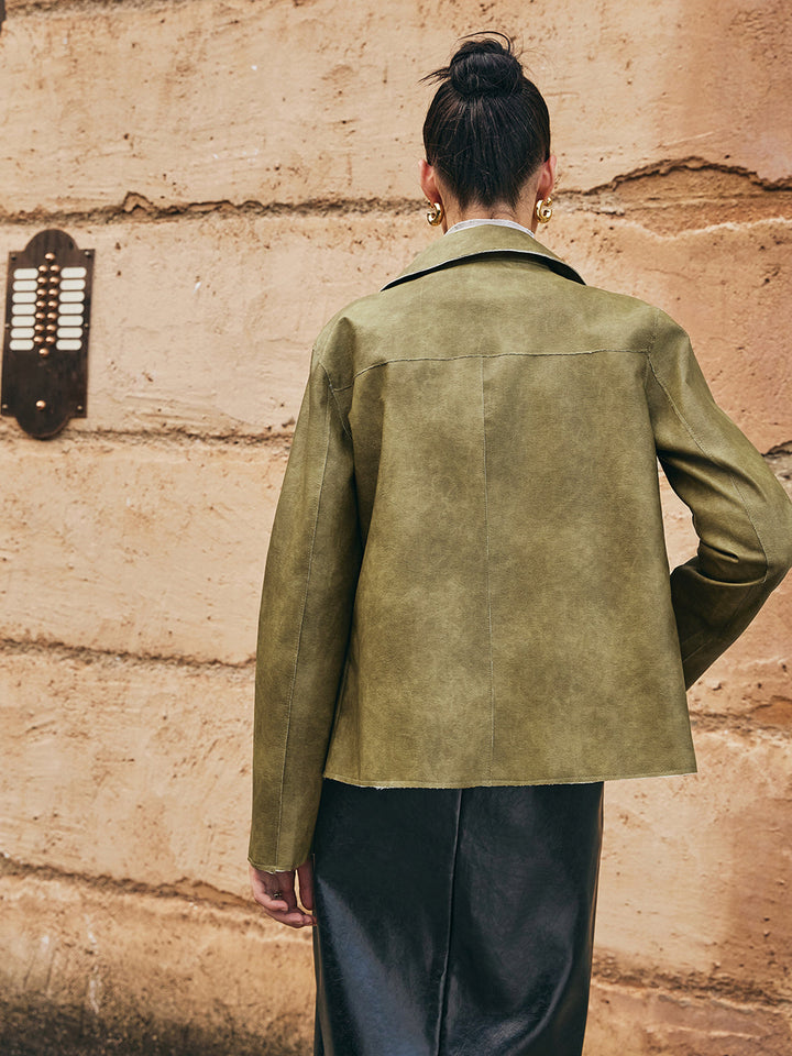 Lune London | PU-Leather Straight Jacket