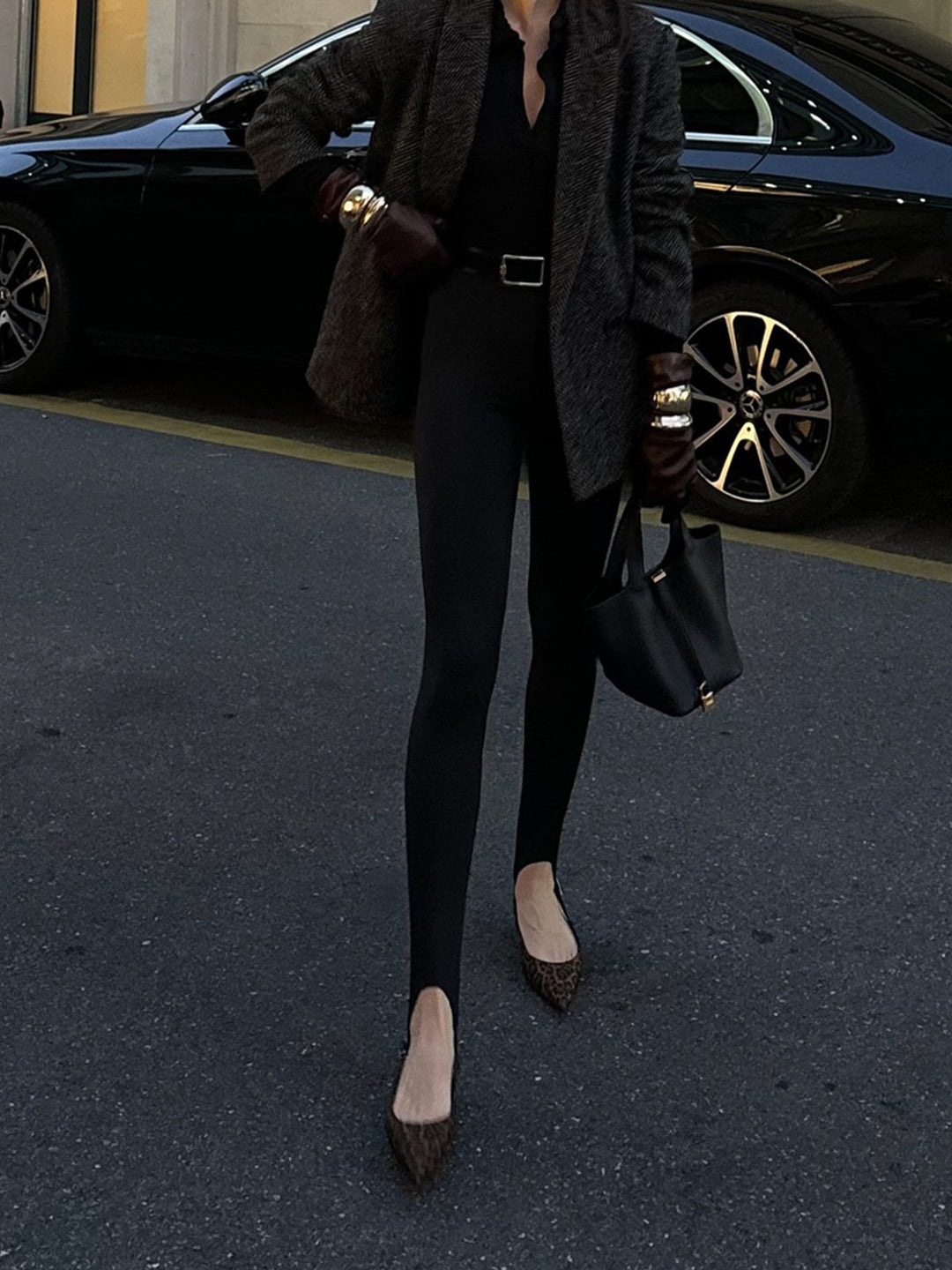 Lune London | Leopard Kitten Slingback Pumps