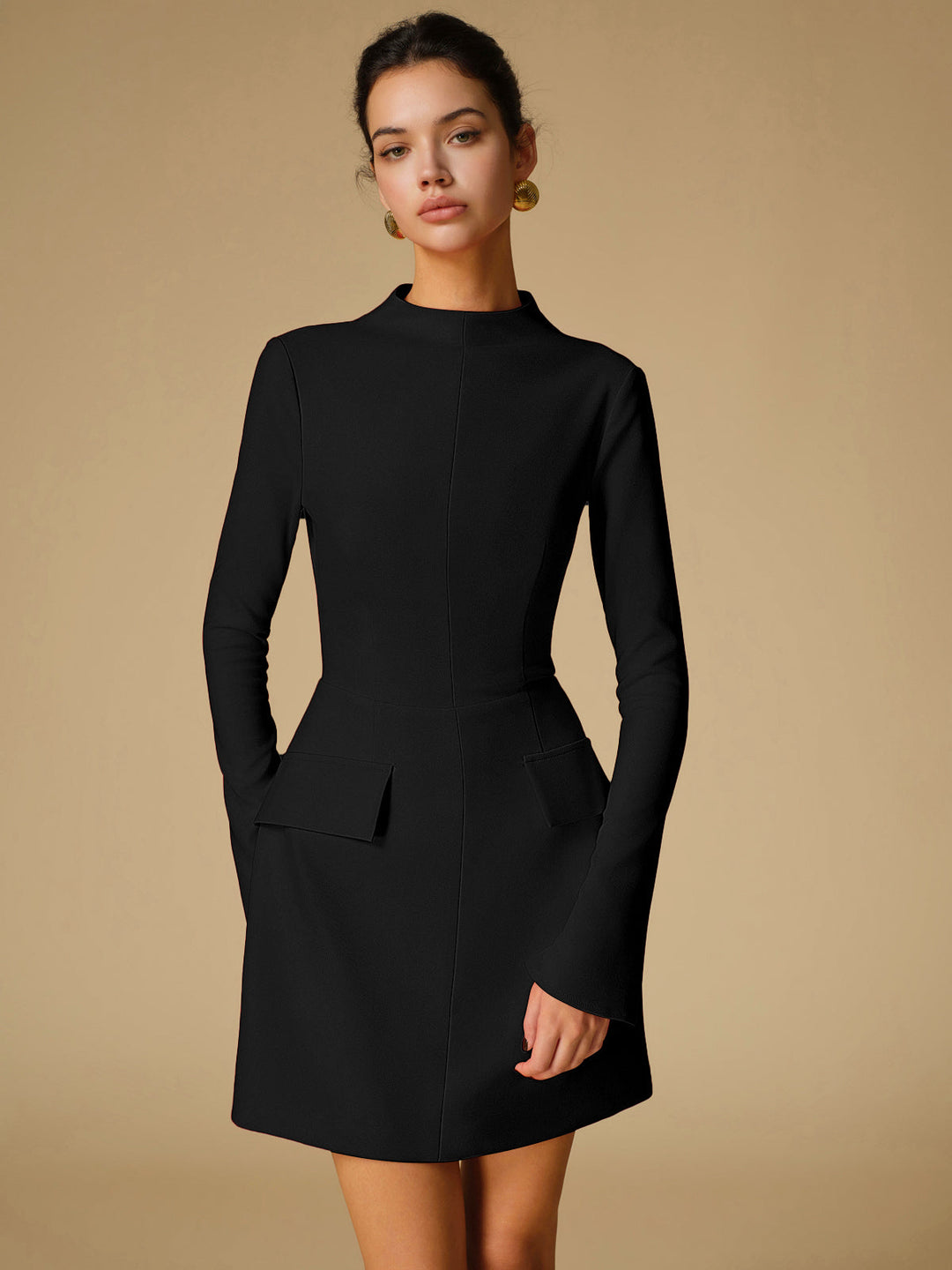 Lune London | Minimalist Simple Back Cut Dress