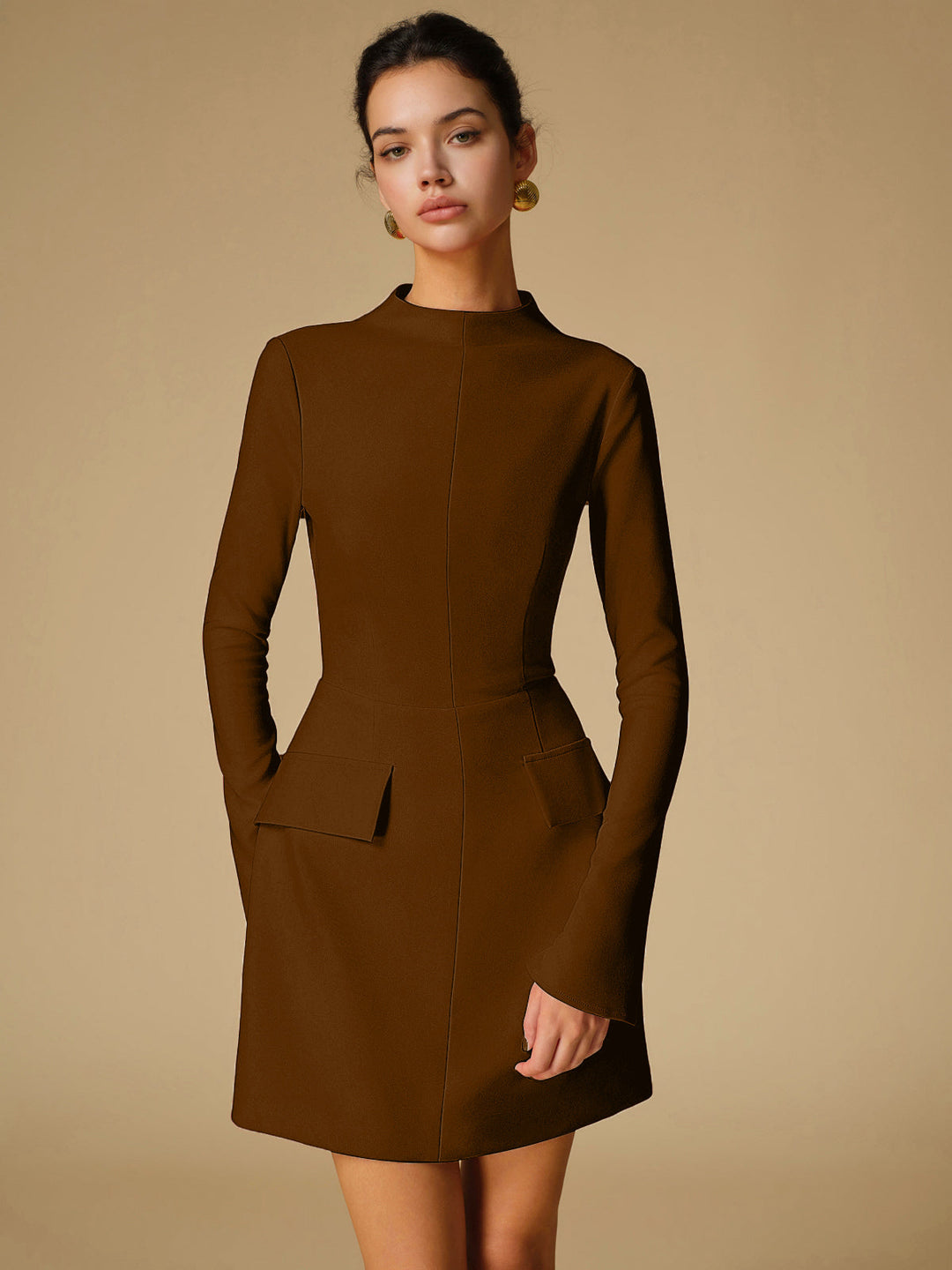 Lune London | Minimalist Simple Back Cut Dress