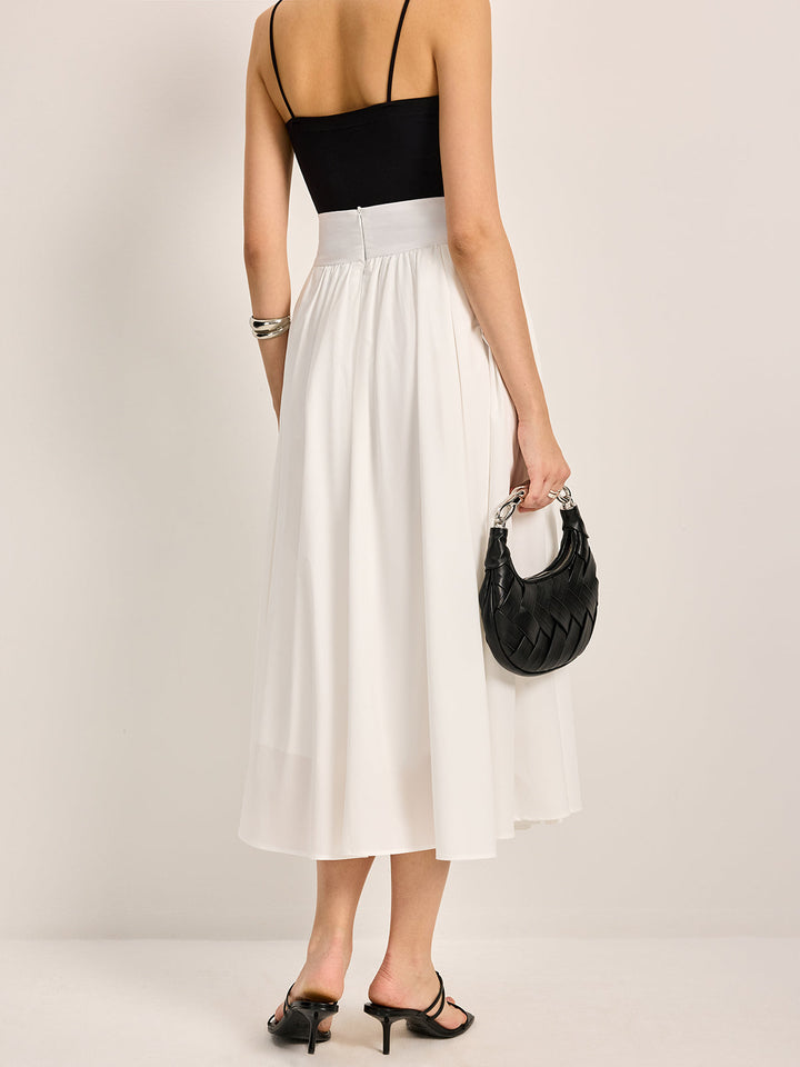 Lune London | Elegant A-Line Pleated Skirt