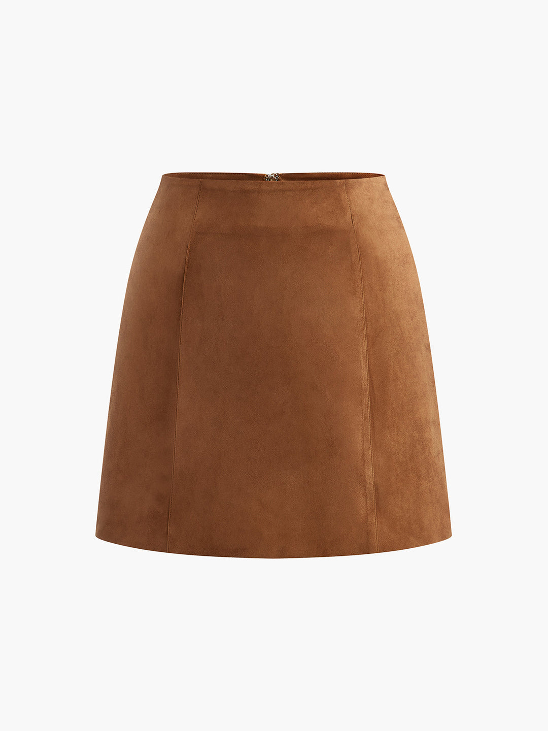 Lune London | Minimalist Suede Mini Skirt
