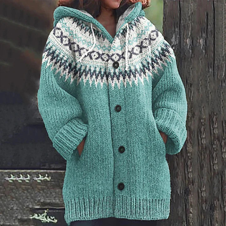 Lune London | Women's Cardigan with Button Closure