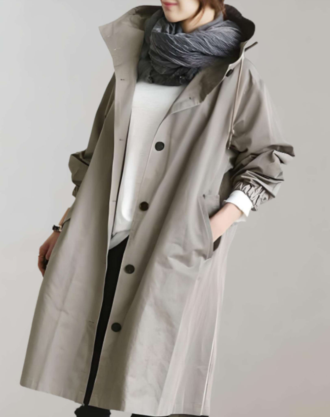 Lune London | Warmer Trench Coat with Hood