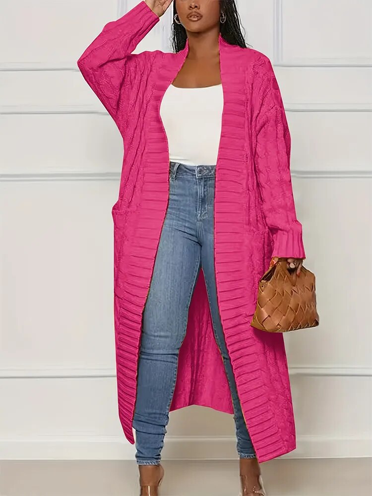 Lune London | Large knitted jacket with pockets