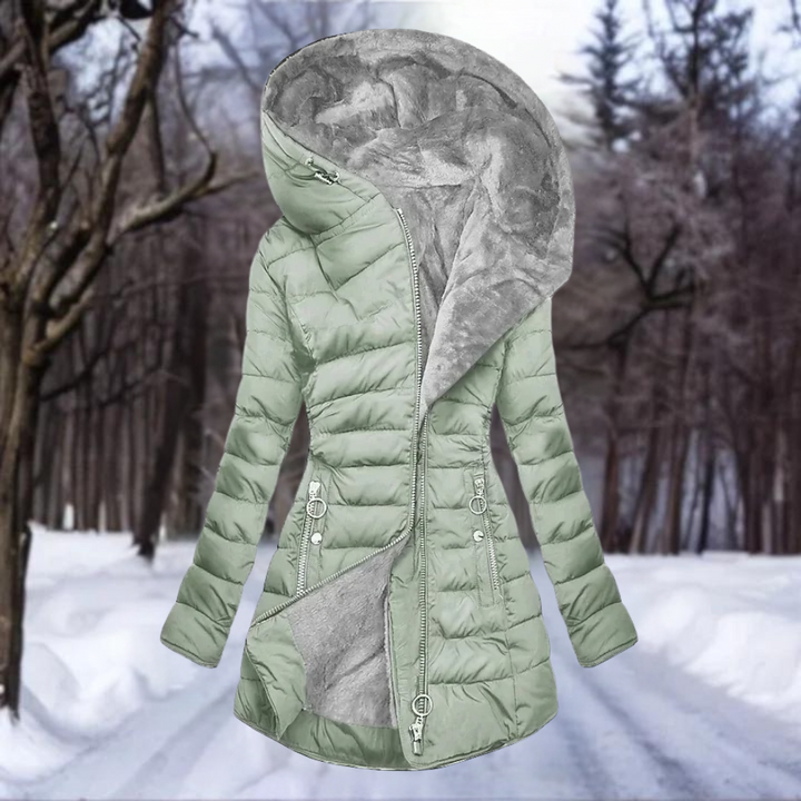 Lune London | Women's plush coat with warm lining