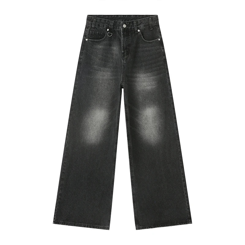 Lune London | Men's Retro Baggy Jeans - High Waist, Loose Fit