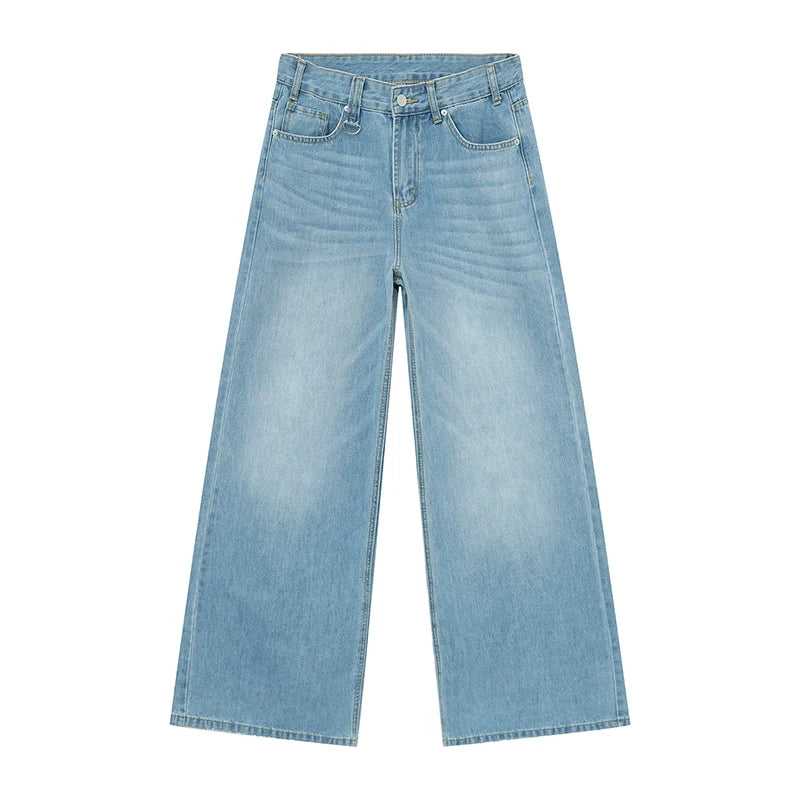 Lune London | Men's Retro Baggy Jeans - High Waist, Loose Fit