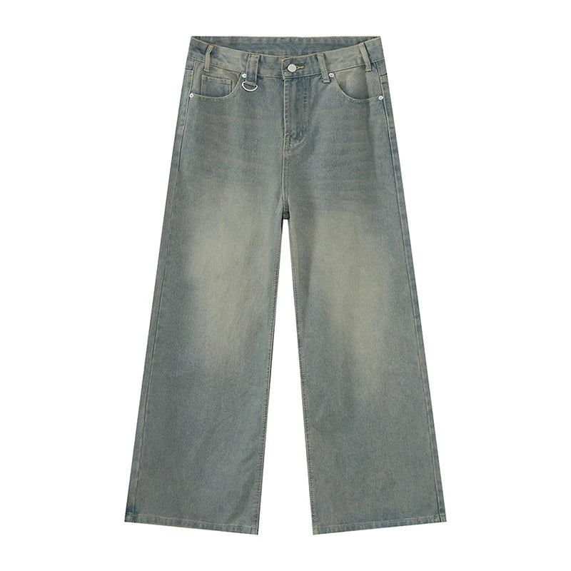 Lune London | Men's Retro Baggy Jeans - High Waist, Loose Fit