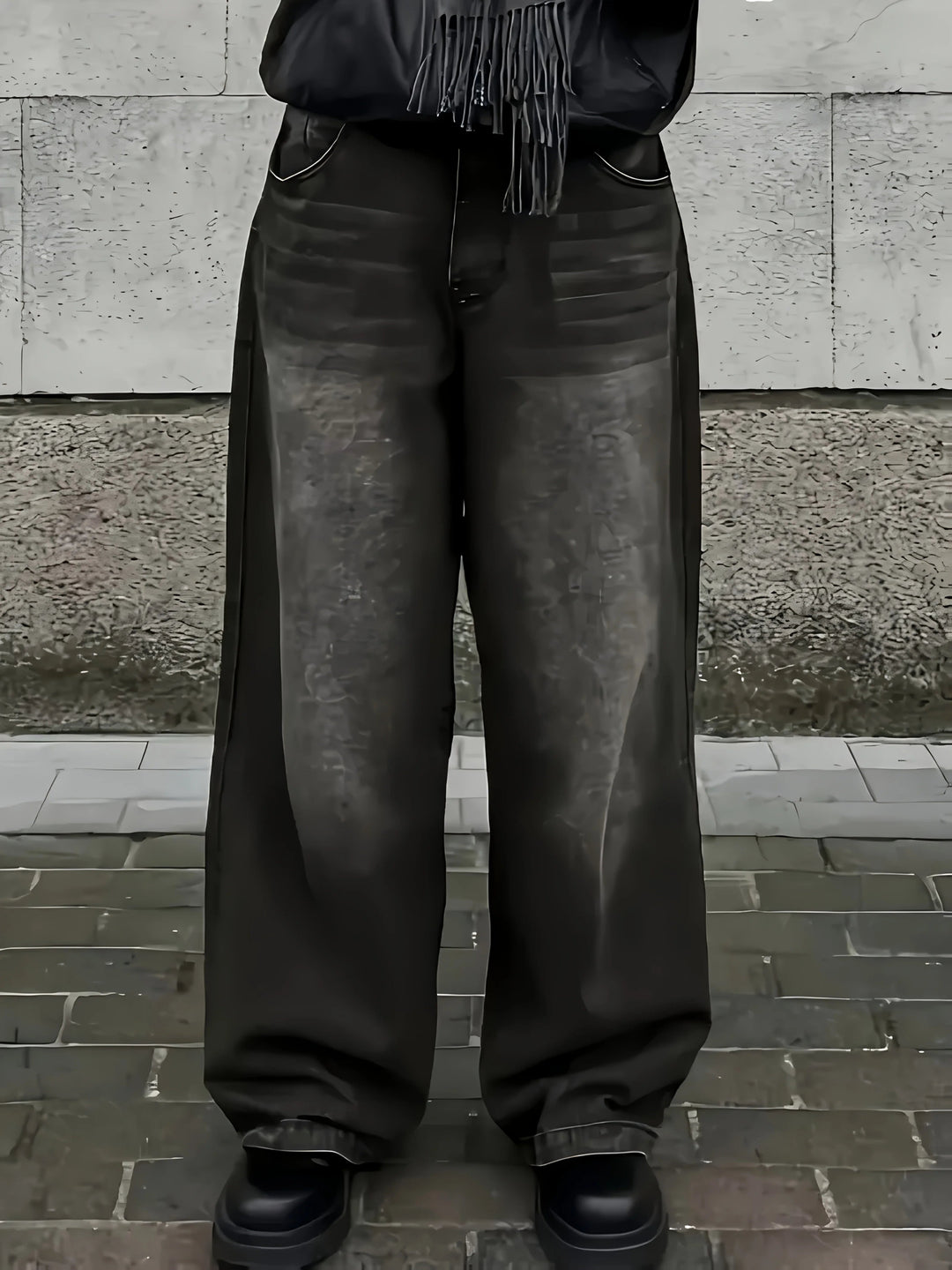 Lune London | Men's Baggy Jeans - Vintage Comfortable Fit Retro Look