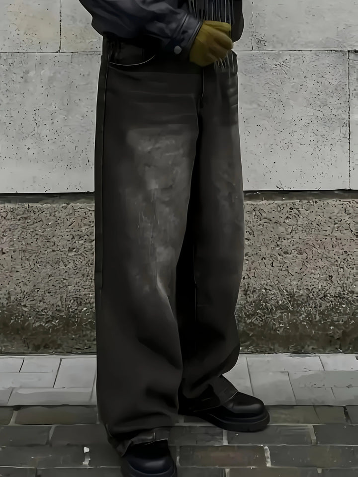 Lune London | Men's Baggy Jeans - Vintage Comfortable Fit Retro Look