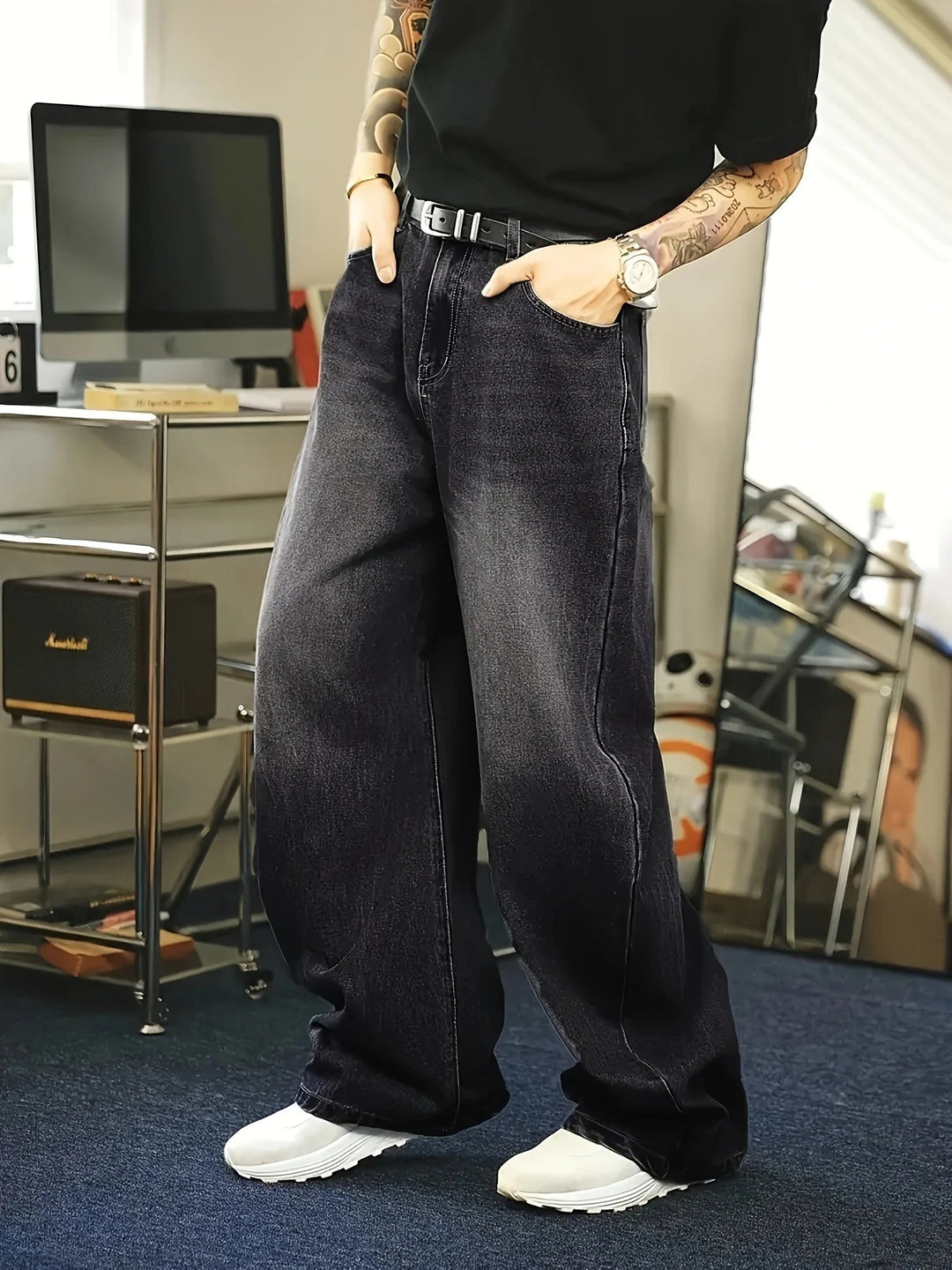Lune London | Baggy Jeans for Men - Loose Fit Vintage Look