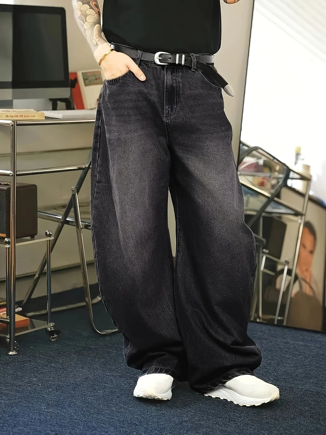 Lune London | Baggy Jeans for Men - Loose Fit Vintage Look