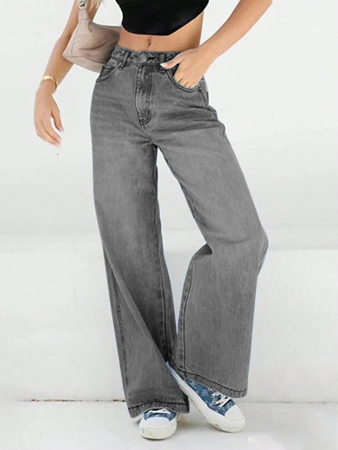 Lune London | Wide Fit Baggy Jeans for Women - Casual Style