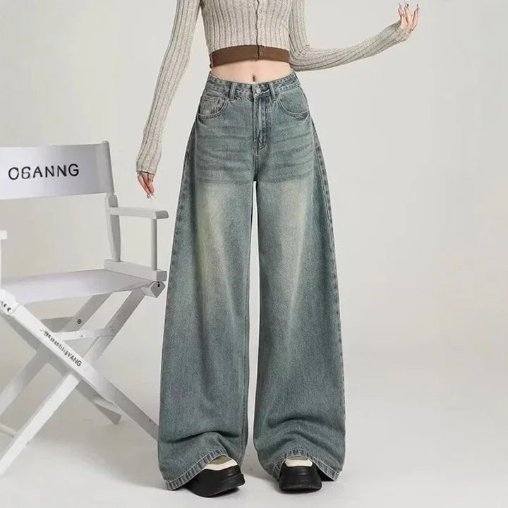 Lune London | High-waisted baggy jeans for women - Casual style