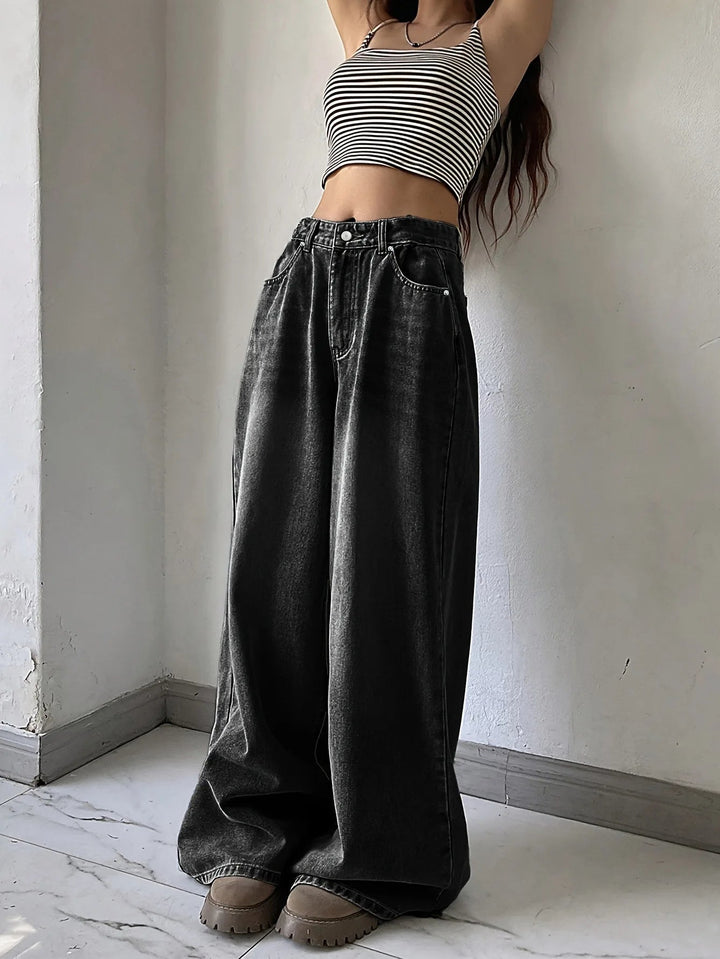 Lune London | Wide Leg Baggy Jeans - Casual Comfort