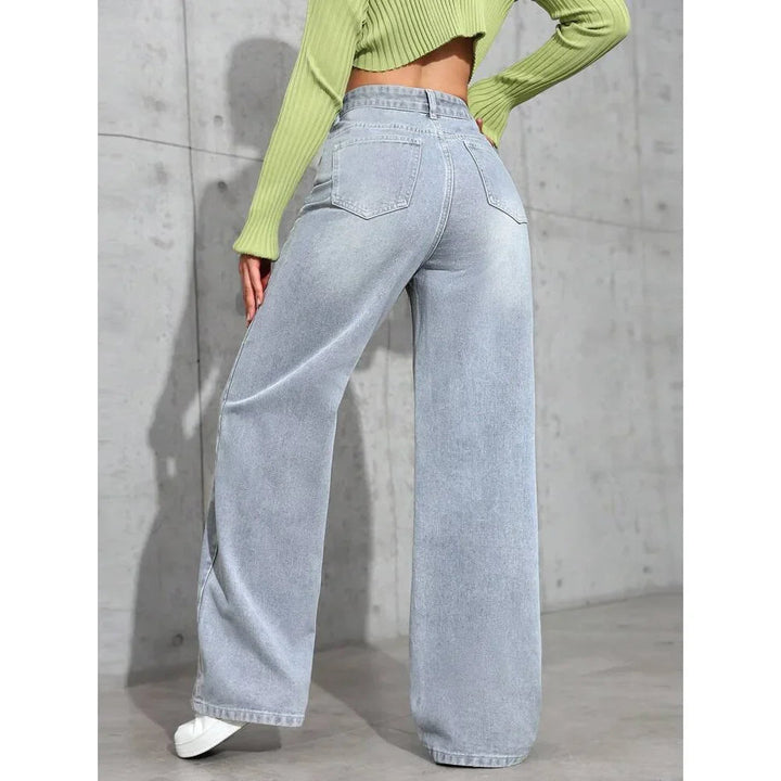 Lune London | Casual Baggy Jeans for Women - High Waist Comfort