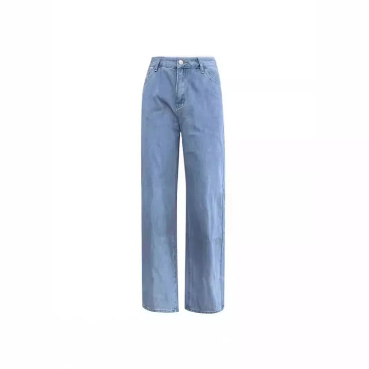 Lune London | Retro Baggy Jeans for Women - Mid Rise Comfort Fit