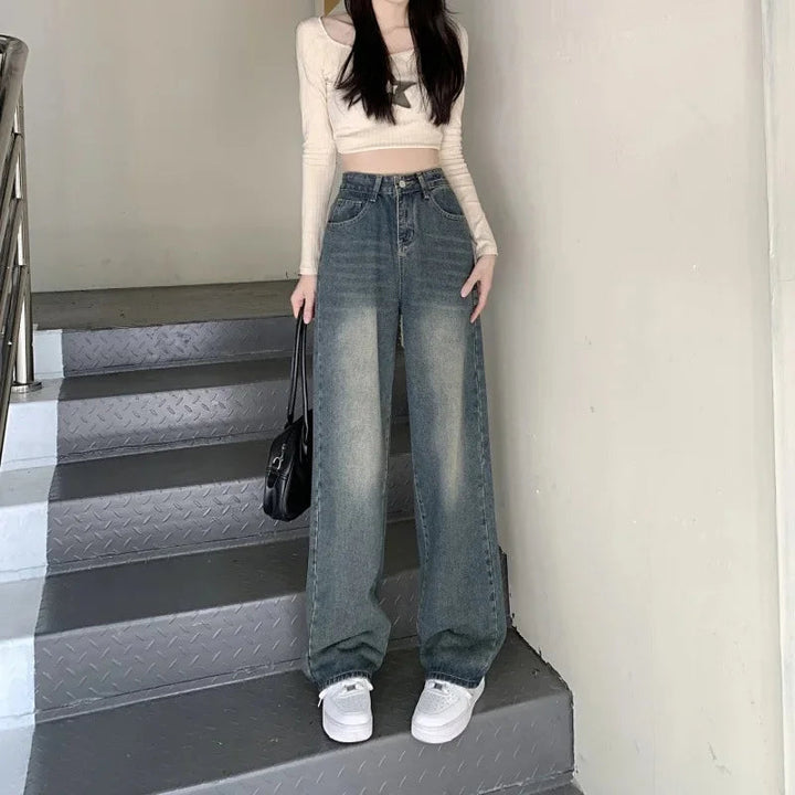 Lune London | Retro Style Baggy Jeans for Women - Vintage Design