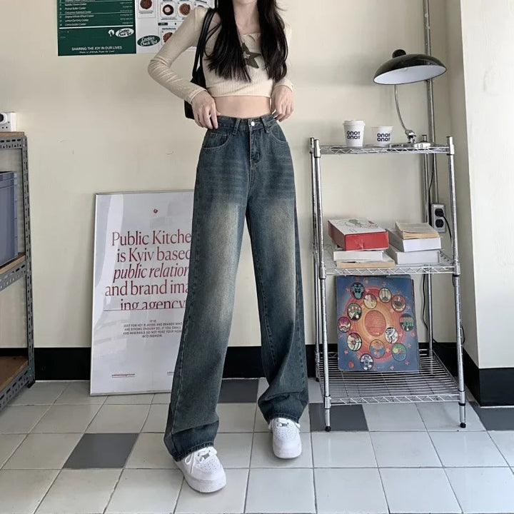Lune London | Retro Style Baggy Jeans for Women - Vintage Design