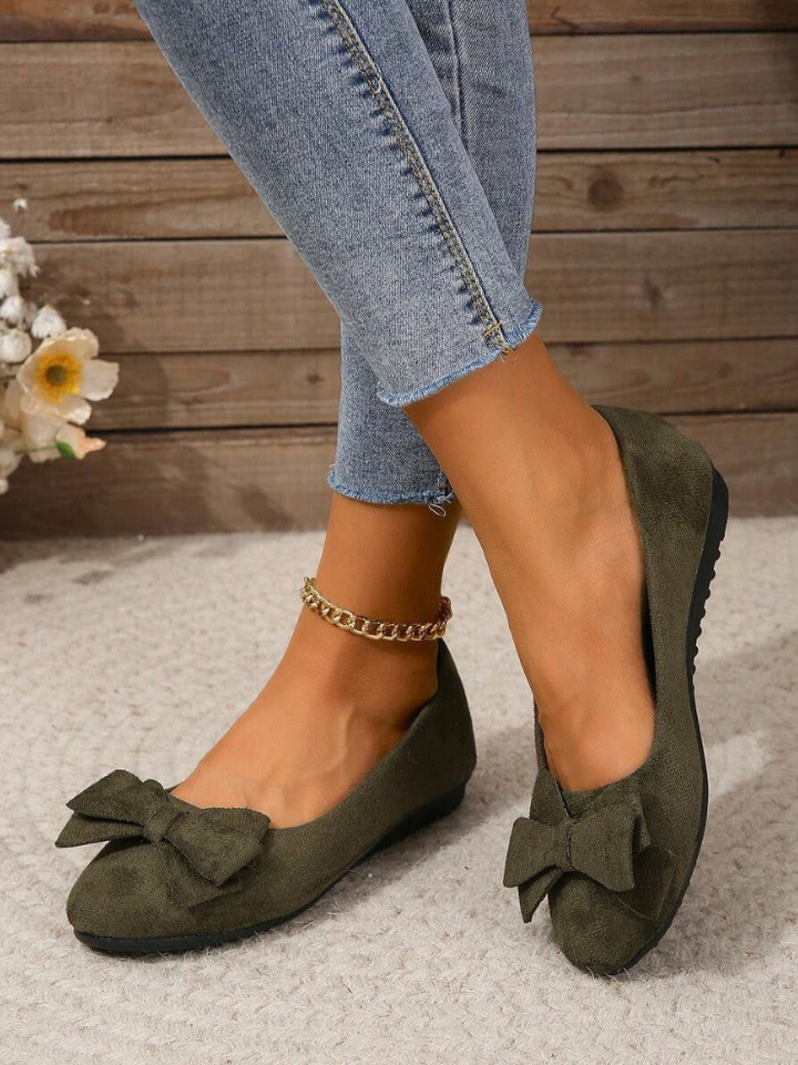 Lune London | Bow Orthopedic Ballet Flats Women's Shoes