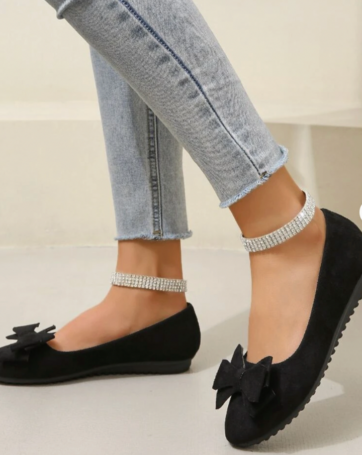 Lune London | Bow Orthopedic Ballet Flats Women's Shoes