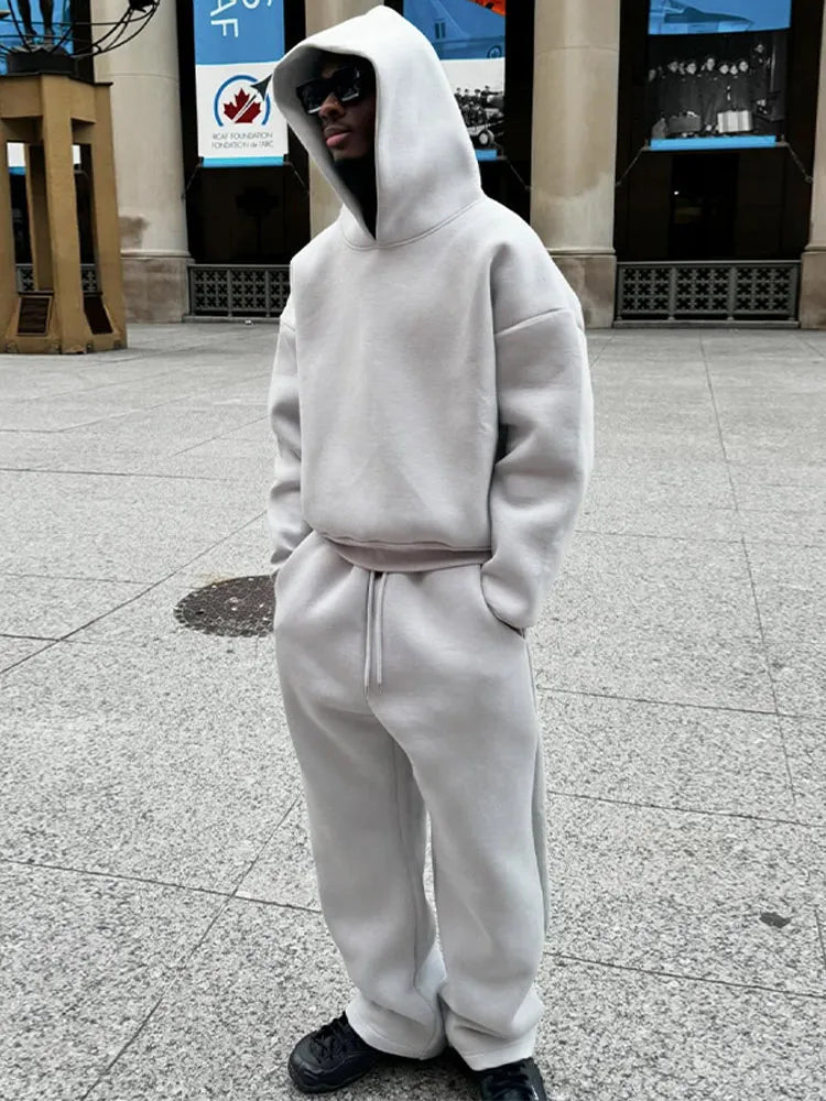 Lune London | Bastian - Plus Size Jogging Suit Set for Men