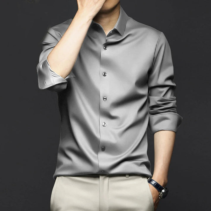 Lune London | Luxury Satin Shirt for Style-Conscious Men