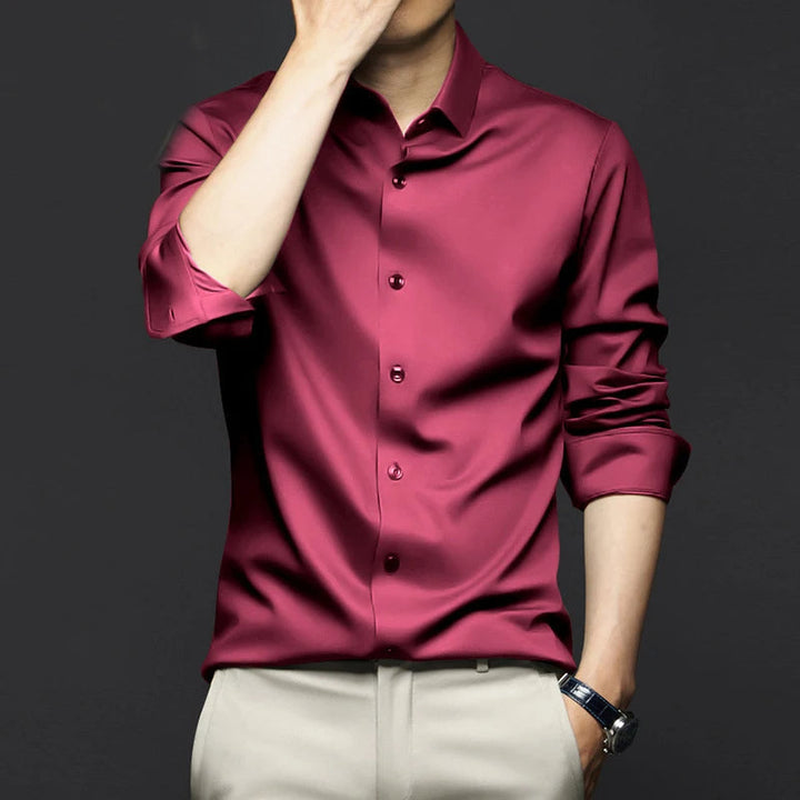 Lune London | Luxury Satin Shirt for Style-Conscious Men