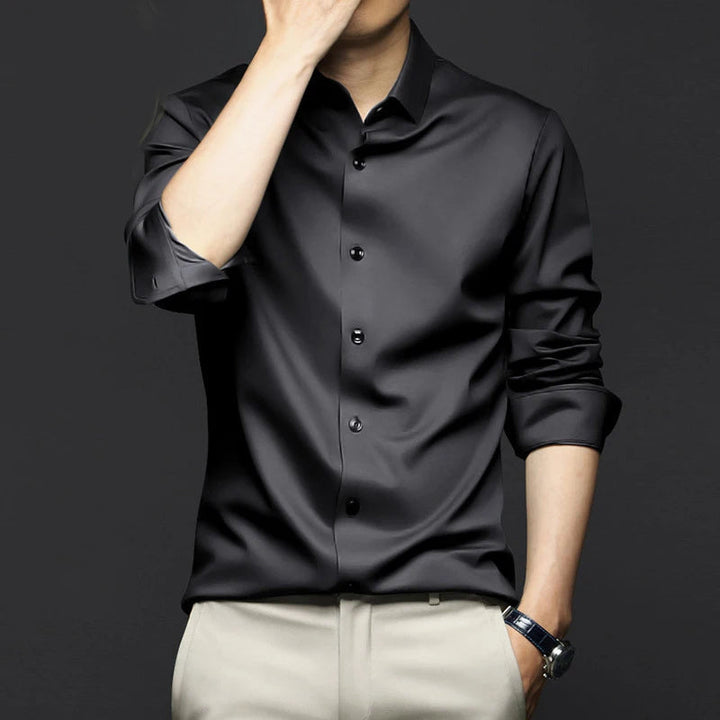 Lune London | Luxury Satin Shirt for Style-Conscious Men