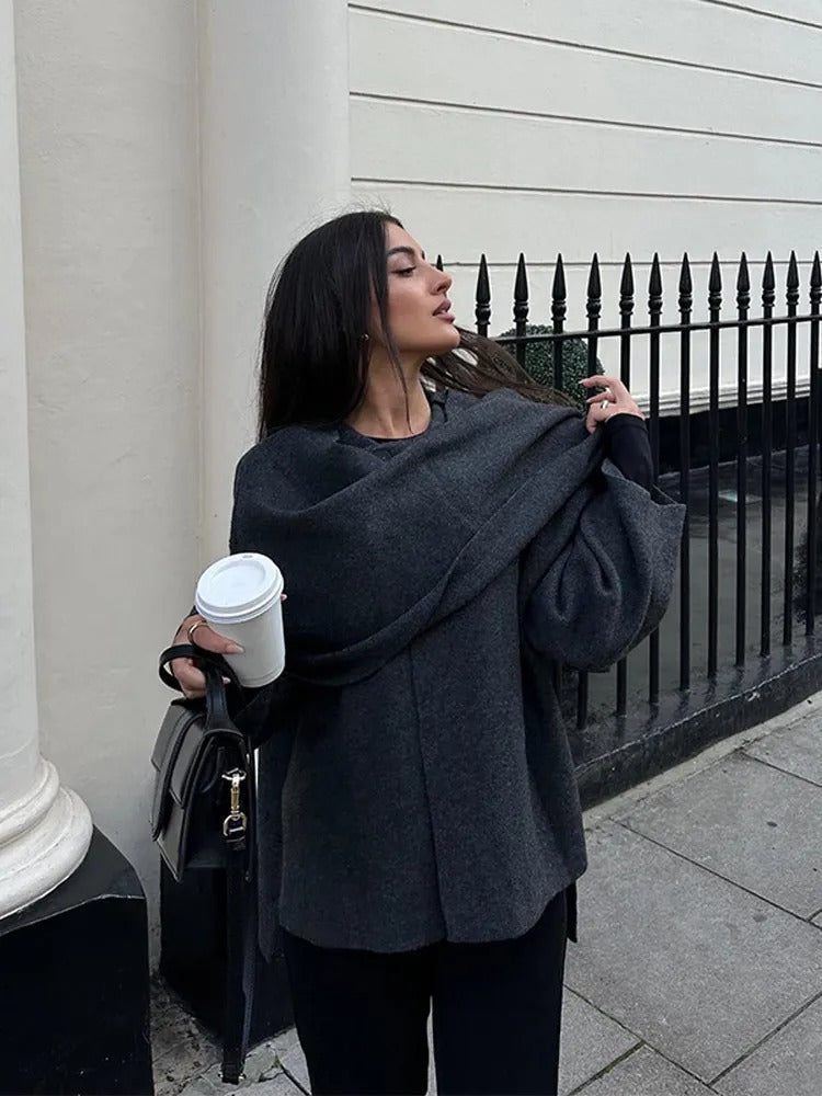 Lune London | Cape Manteau - Veste Cape à la Mode