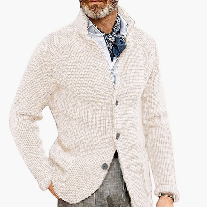 Lune London | Vest - Classic cardigan for business and leisure, elegant comfort