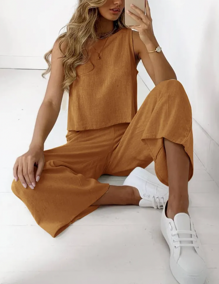 Lune London | Stylish and Two-Piece Linen Set