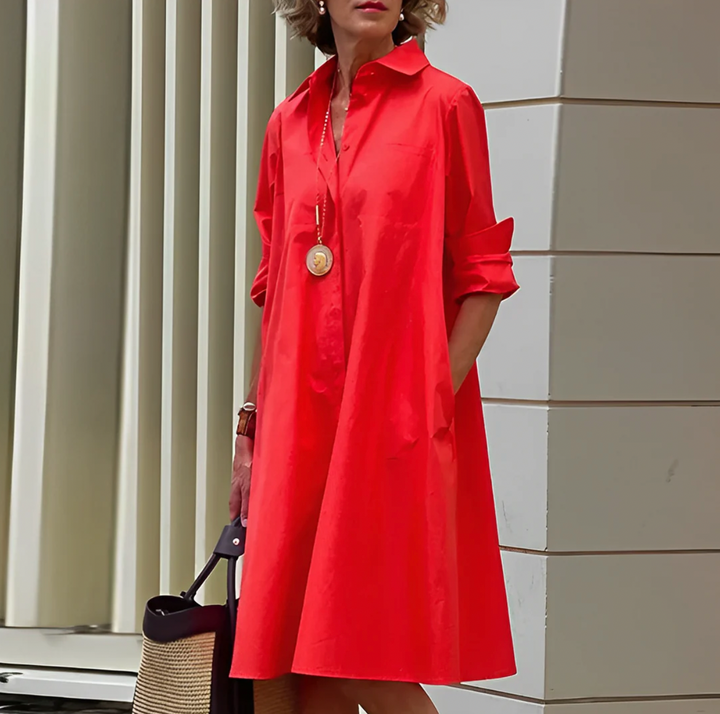 Lune London | Stilvolles Sommer Frühlings Polokleid