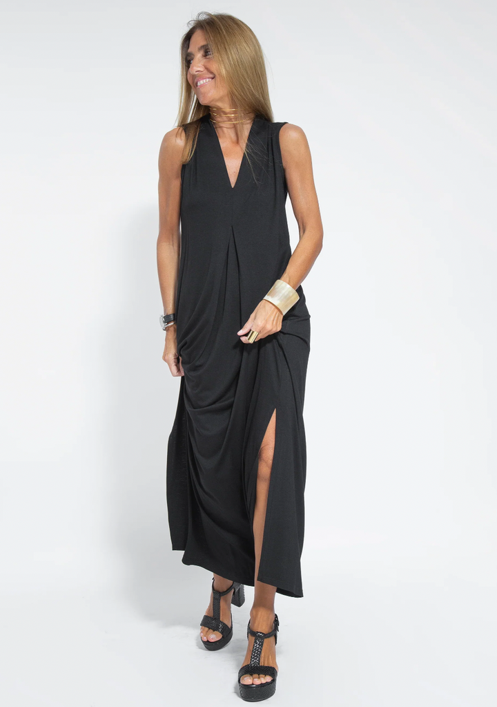 Lune London | Set with Long, Slimming Dress and Vest