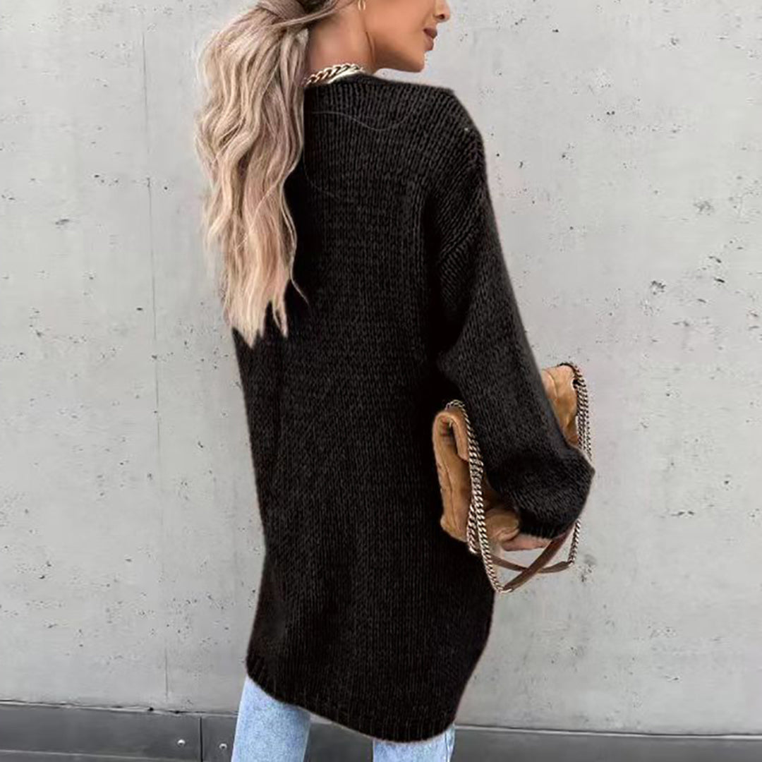 Lune London | Timeless Long Sleeve Cardigan for Women