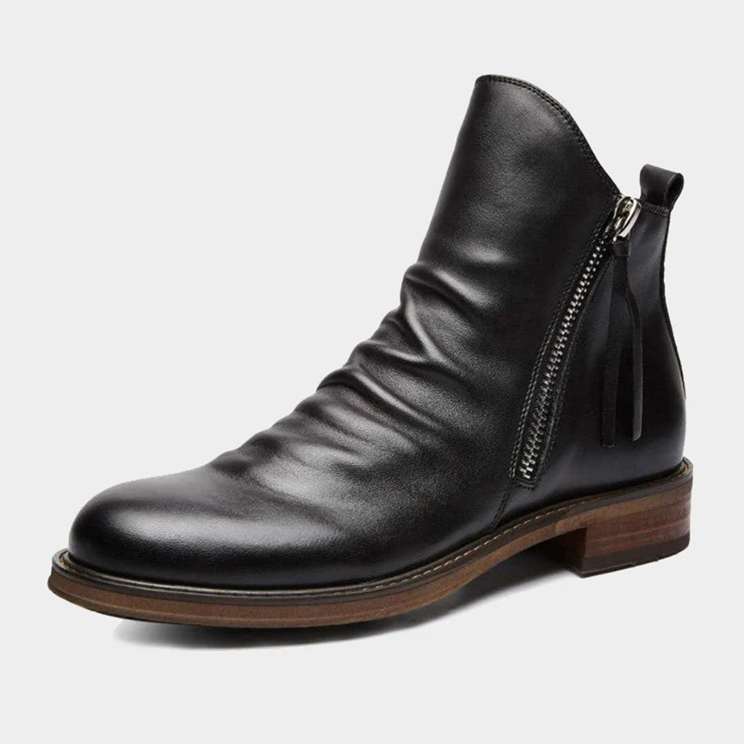 Lune London | Casual Autumn Stylish Boots with Zipper for Men