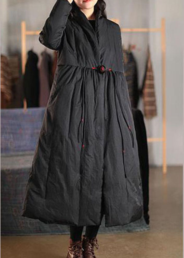 Lune London | Women's Goose Down Bags Winter Coats High Collar Button Winter