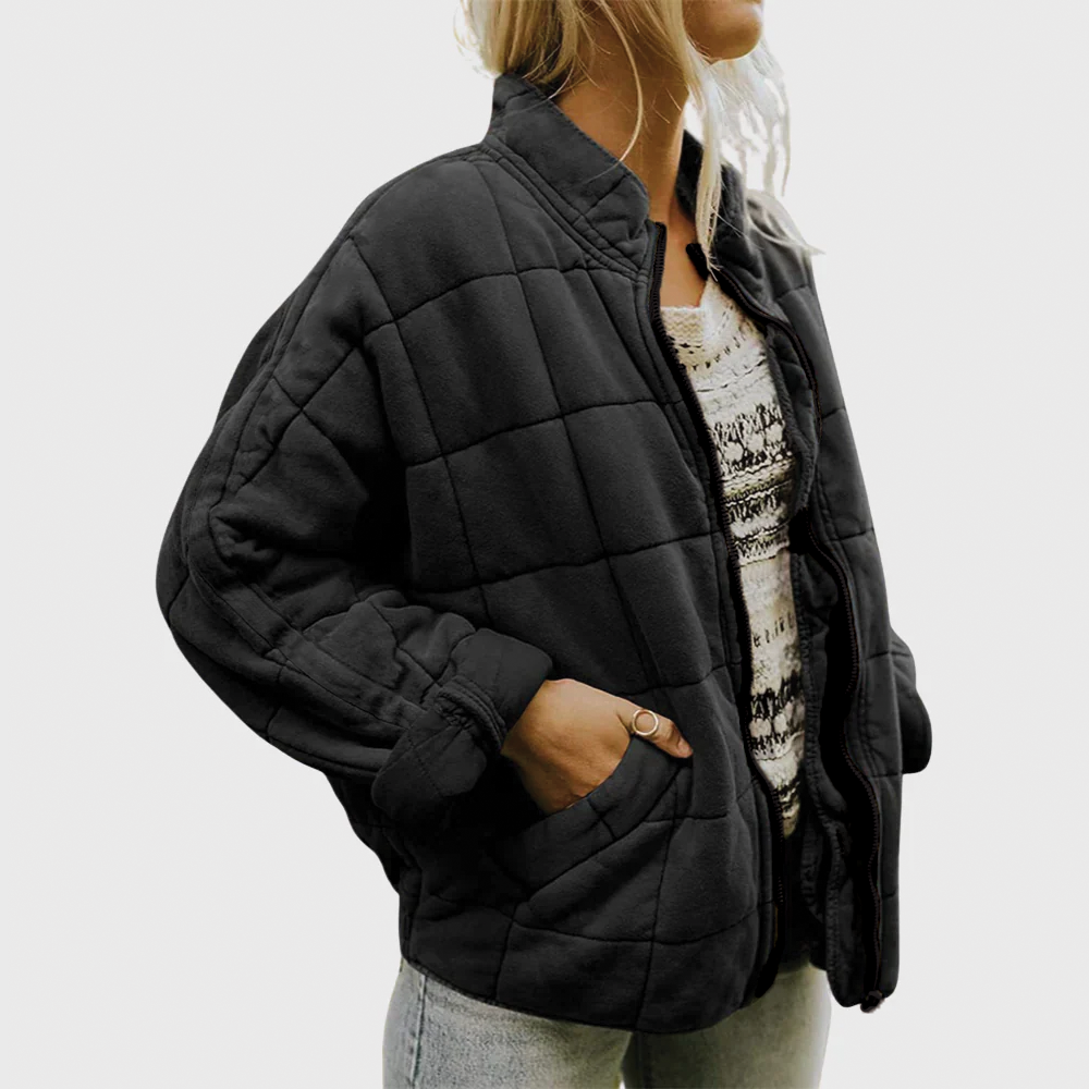 Lune London | Quilted Zip Jacket