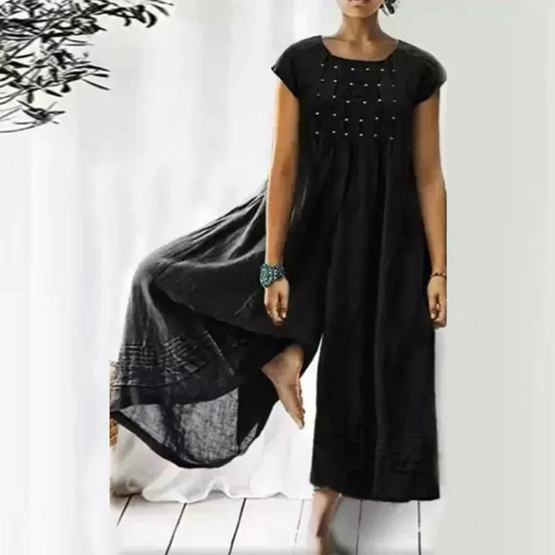 Lune London | Breathable Cotton-Linen Dress