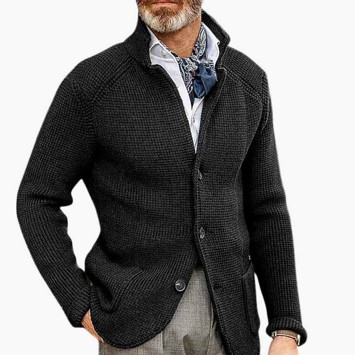 Lune London | Vest - Classic cardigan for business and leisure, elegant comfort