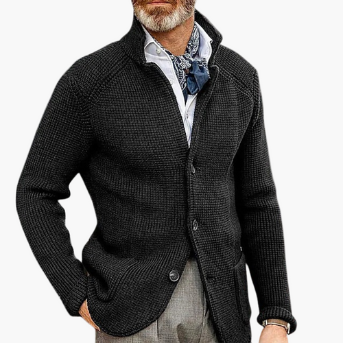Lune London | Vest - Classic cardigan for business and leisure, elegant comfort