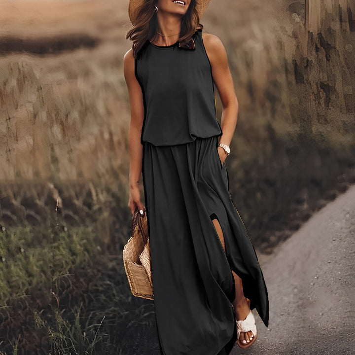 Lune London | Elegant Color Play Dress
