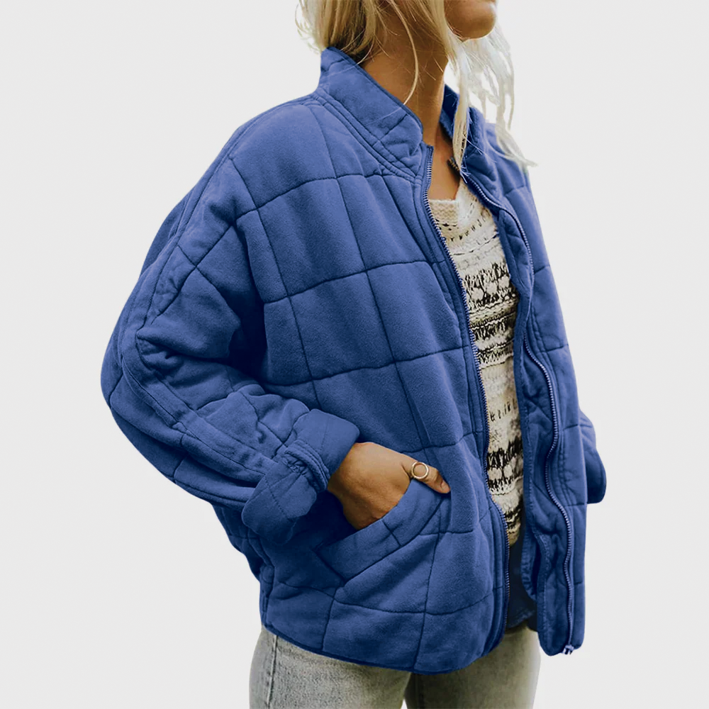 Lune London | Quilted Zip Jacket