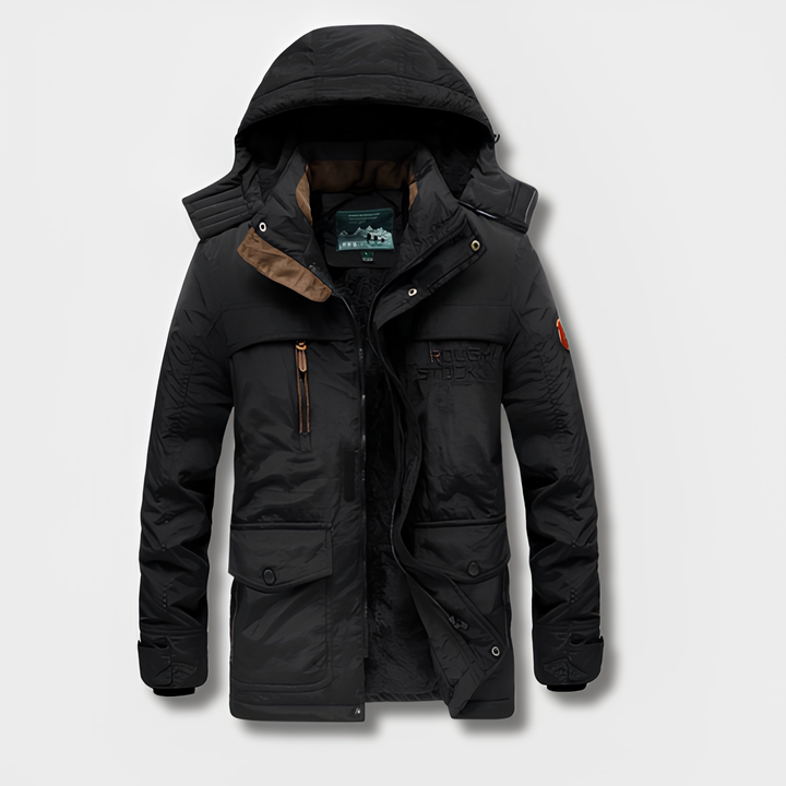 Lune London | Military-inspired winter jacket with hood
