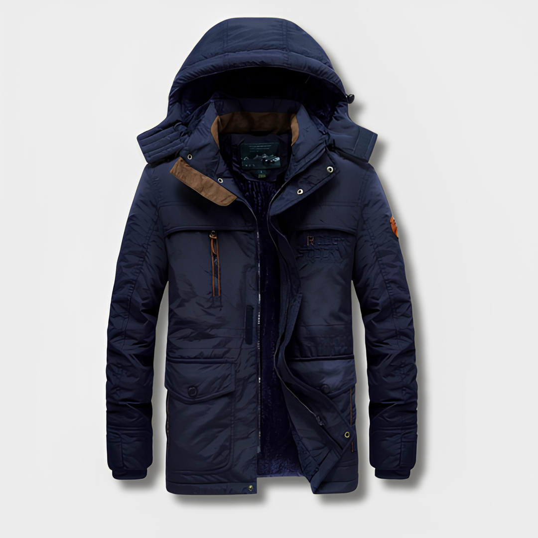 Lune London | Military-inspired winter jacket with hood